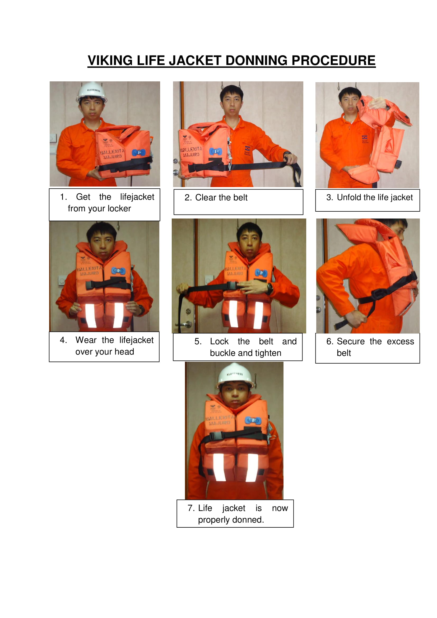 How To Use Lifejackets Onboard Cargo Ships? - Merchant Sea Life